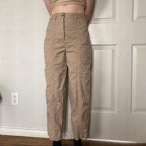 Jason Wu High Waisted Neutrals Wide Leg